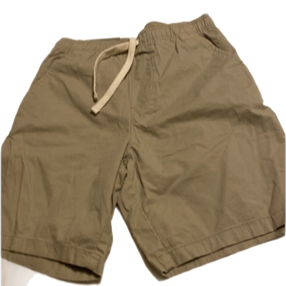 Good Fellow Co Tan Everyday Boys shorts size XS with draw ties